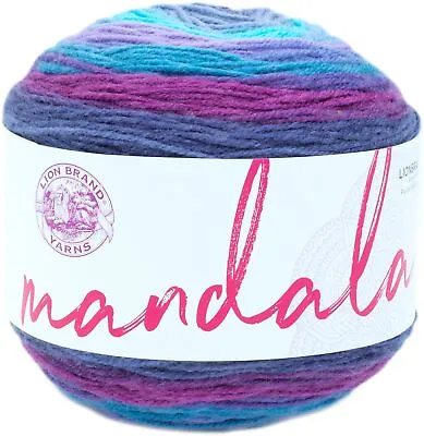 3 Pack Lion Brand Mandala Yarn-Hades 525-244 • £26.17