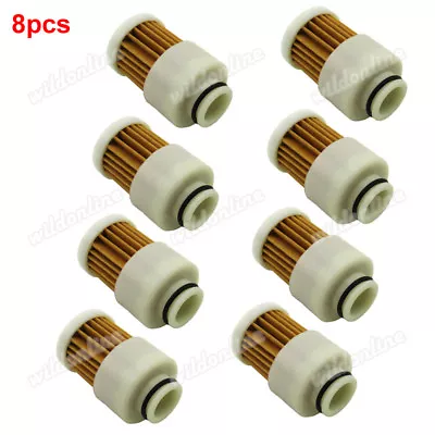 8x Outboard Motor Fuel Filter For 4 Stroke 75 90 HP 115HP 881540 18-7979 Mercury • $15.55