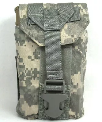 BAE ECLiPSE MOLLE 1 Quart Canteen / General Purpose Pouch - Universal Camo (ACU) • $20