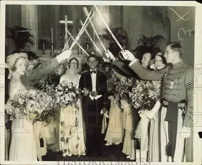 1931 Press Photo Wedding Of Miss America Ruth Malcomson & Carl Schaubel PA • $9.99