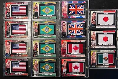 2011 Topps UFC Title Shot Commemorative Flag Patch Complete Set. Legends • $699.99