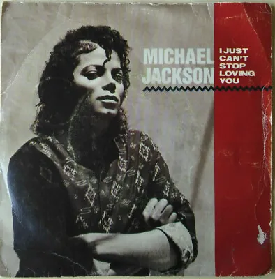 Michael Jackson I Just Can't Stop Lovig You Single Promo 7  Brazil • $49.99