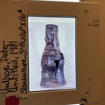 Peter Voulkos “Untitled 1981” Funk Art 35mm Slide • $14.95