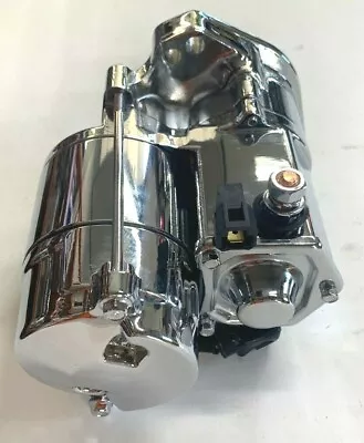 $214.99 • Buy CHROME 1.4 Kw HI TORQUE STARTER FOR ALL HARLEY DAVIDSON BIG TWINS 1989 - 2006
