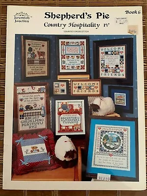 $8.05 • Buy Jeremiah Junction SHEPHERDS PIE Counted Cross Stitch Patterns #6 Samplers 
