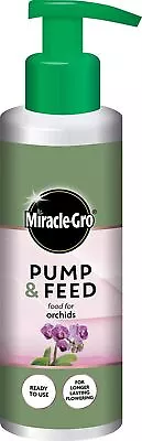 Miracle-Gro Plant Food Pump & Feed Orchid All Purpose Outdoor Flowering 200ml • £8.39