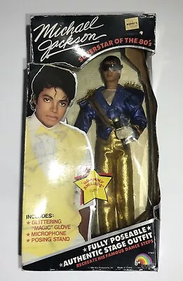 Original 1984 Michael Jackson Doll Dance Figure “grammy Awards” Stage Outfit • $87