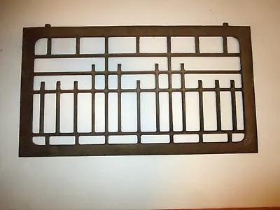 Antique Cast Iron Vent Register Cover Heat Grate 20  W X 11  H Architectural Sal • $21.95