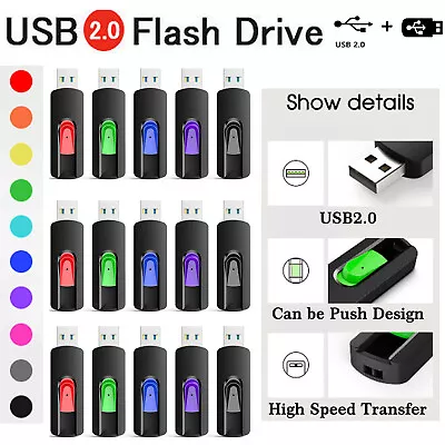 Lot USB Flash Drive Memory Stick Pendrive Thumb Drive 2GB4GB 8G 32G 64G 128G • $290.98