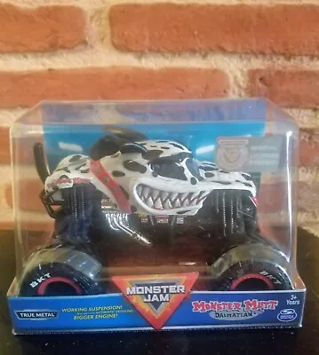 Spin Master Monster Jam Monster Mutt Dalmatian True Metal 1:24 New In Box 2019 • $40