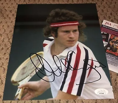 $199.99 • Buy John Mcenroe Signed 8x10 Photo Autograph Tennis Mac Jsa Auto