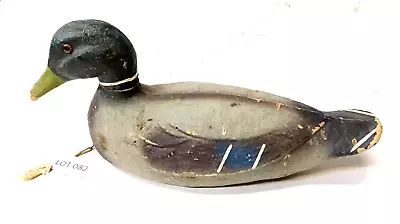 Antique/Vintage Fiber Duck Decoy Victor Veri-Lite Animal Trap Co. Lititz PA '45? • $15