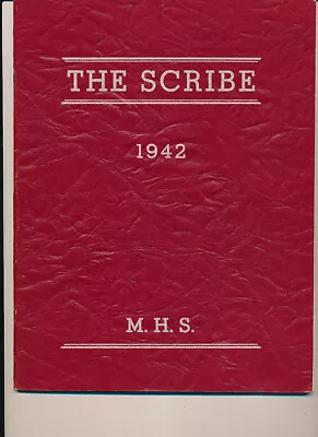 Marlette MI Marlette High School Yearbook 1942  Grades 12-7 • $29