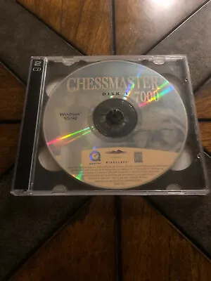 CHESSMASTER 7000 - 2 Disc (PC 1990-1999) MINDSCAPE - No Manual - Windows 95/98 • $2