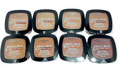 L'Oreal Infallible 24H Fresh Wear Bronzer Soft Matte Finish ~ Choose Your Shade • $7.48