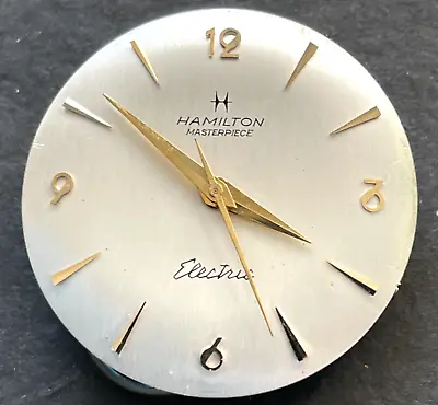 Vintage Hamilton Electric Cal 505 Men's Watch Movement Masterpiece Parts Balance • $129.95