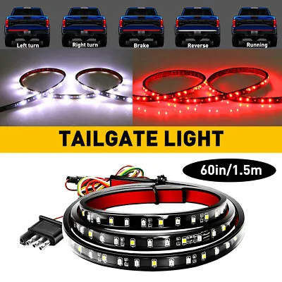 60  LED Strip Tailgate Light Bar Reverse Brake Signal For Chevy Ford Dodge Truck • $12.34