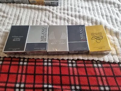 Set Of 5 Men's Perfume Milano Man Scent Fragrance  Eau De Toilette For Men Gift • £20