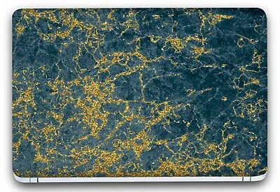 15.6 Inch Blue Marble Effect Laptop/Vinyl Skin/Decal/Sticker/Cover-LM19 • £6.99