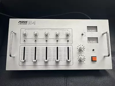 Mixus 104 By RODEC Silver Aluminium 1980 Canada (Rare Vintage) READ • $201.19