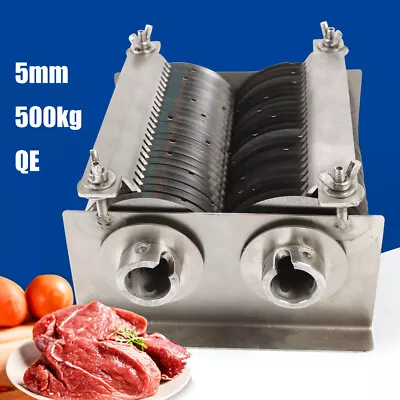 500KG Meat Cutting Machine Commercial Meat Cutter Slicer Stainless Steel New USA • $179.55