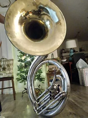 1931 B Flat Frank Holton Sousaphone Vintage Antique Colllectors Piece • $3500