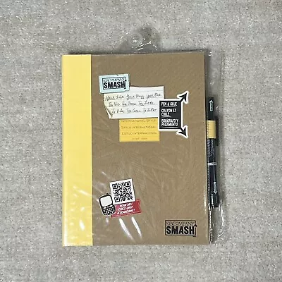 K & Company Smash Book Yellow International Style Scrapbook Memory Keeper • $34.99