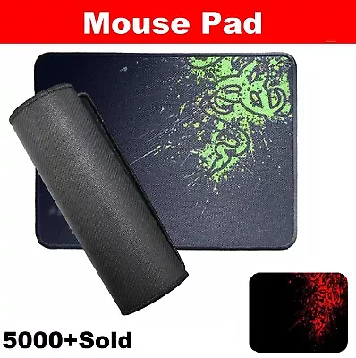 Gaming Mouse Pad Laptop Computer Mouse Pad PC Mat Desktop Red And Green • $7.49