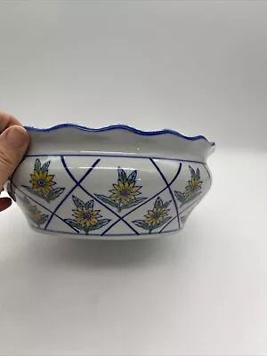 $20 • Buy Vintage Ceramic Planter AAA Imports Decoware Plant Pot Bowl Floral Pot