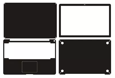 Carbon Vinyl Sticker Skin Decal For Macbook Pro MC721 MC372 373 MD103 A1286 15  • £20.34