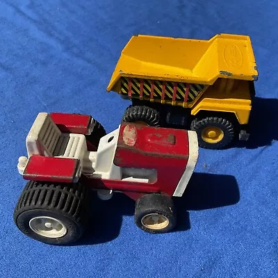 1980s Remco & TONKA  Tractor Trucks X 2. Small Pressed Steel Models. • $14.99