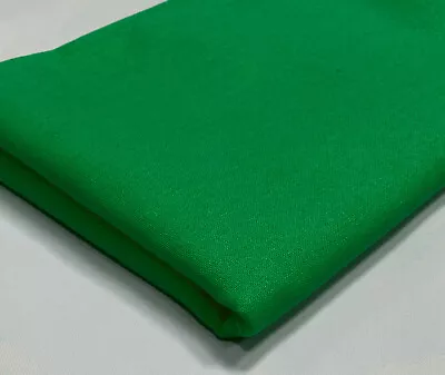 Cotton Fabric Plain Dress Material Lining Quilting Sheeting Clothing 60  Wide • £0.99