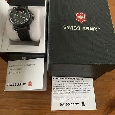 £120 • Buy Victorinox Ladies Swiss Army  RENEGADE  Watch With Box And Paperwork