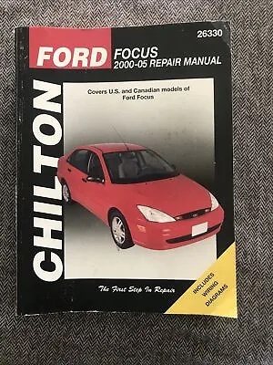 $9.99 • Buy Chilton’s Ford Focus 2000-2005 Repair Manual 26330