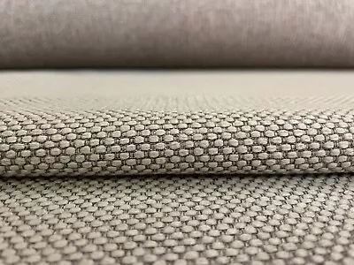 18 Yds Maharam Merit Lynx Dark Ecru Polyester Upholstery Fabric $702 MSRP • $230.40