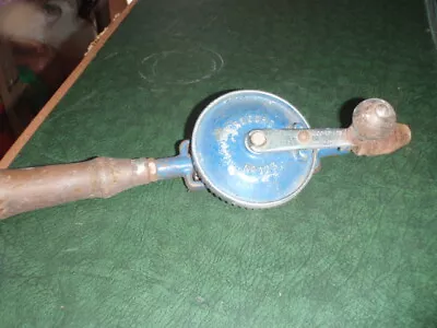  Vintage Record Hand Crank Drill No.123. Auger Wood Drill. • £7.50