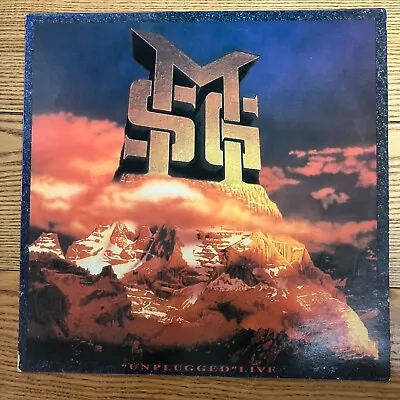 McAuley Schenker Group - Unplugged Live 1993 Korea Orig LP Vinyl Insert OIS • $84.15