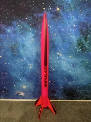 Estes Pro Series Impulse #2064 Model Rocket Clone Kit 37  Tall Twin  E  Power! • $64.99