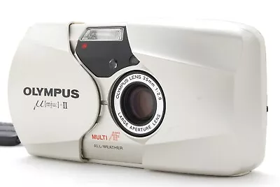 [NEAR MINT] Olympus μ Mju II Point & Shoot 35mm F2.8mm Film Camera From JAPAN • $379.99