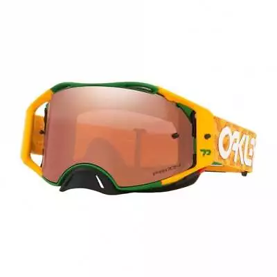 Oakley Airbrake TOBY PRICE MX Goggles (Green/Yellow W/PRIZM Black Lens) • $168.07