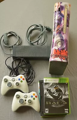 XBOX 360 Console Tekken Rare Special Ed. Controllers Games 20gb HD Tested Works! • $85