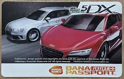 Unused Bandai Namco BANAPASSPORT Card WMMT Wangan Midnight Maximum Tune 5DX 5 • $37.99