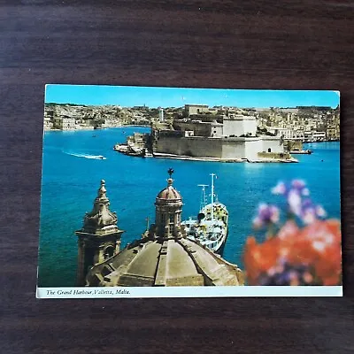 £1.40 • Buy The Grand Harbour Valletta Malta Postcard Posted