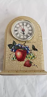 Miniature Fruit Mantel Quartz  Clock • $9.99