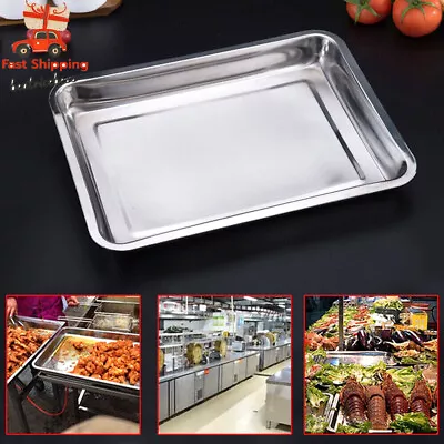 6 Pack Deep Full Size Steam Prep Table Food Pan Restaurant Buffet Pan Stainless  • $23.75