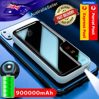 $23.90 • Buy Portable 900000mAh Power Bank Mini USB Pack LED Battery Charger For Mobile Phone