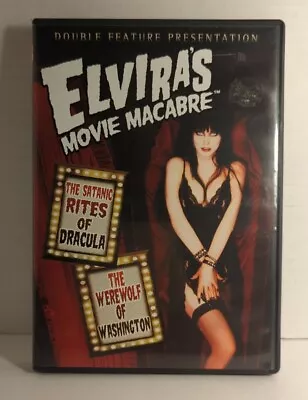 Elvira's Movie Macabre Double Feature DVD • $15