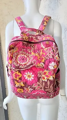 Vera Bradley Handbag Backpack Carnaby Floral Multicolor 14 X11  • $29.95