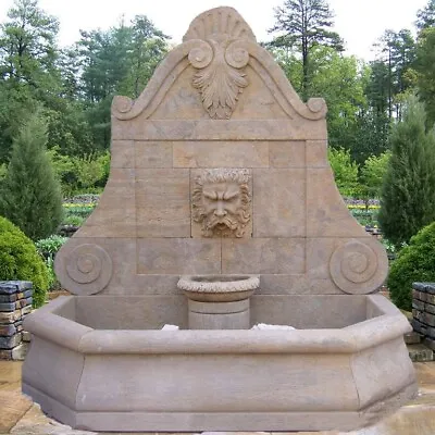 Beautiful Antique Stone Carved Wall Fountain Marble Wall Fountain • $3705