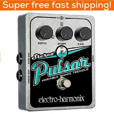 Electro Harmonix Stereo Pulsar Tremolo Pedal - New • $98.23